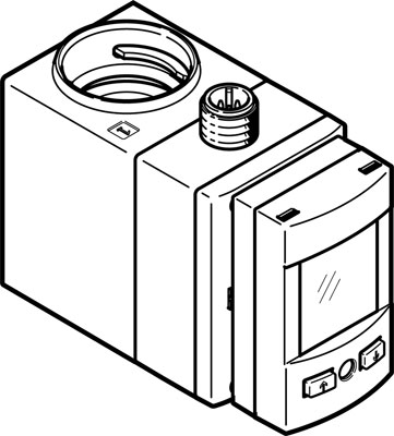 capteur de débit SFAW-100-X-E-PNLK-PNVBA-M12