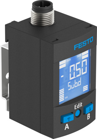 SPAU-B11R-H-G18FD-L-PNLK-PNVBA-M12U Capteur de pression