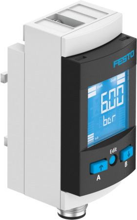 SPAU-P10R-MS4-F-L-PNLK-PNVBA-M8D Capteur de pression
