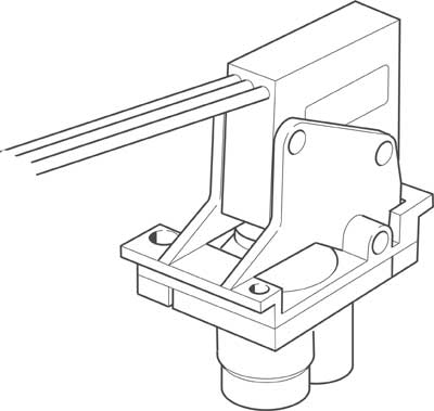 convertisseur PE VPE-1/8-SW