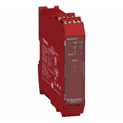 4 entrées analogiques-0 à 24 mA ou 0 à 10V-bornier à  vis
