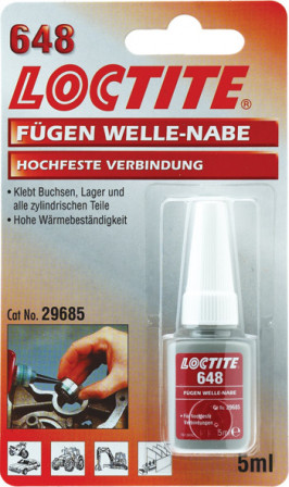 LOCTITE 648, 5 ml Blister Flacon