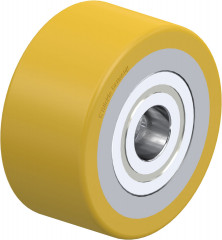 Galet de transpalettes bandage polyuréthane Extrathane®