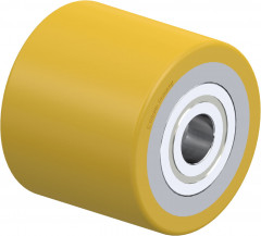 Galet de transpalettes bandage polyuréthane Extrathane®