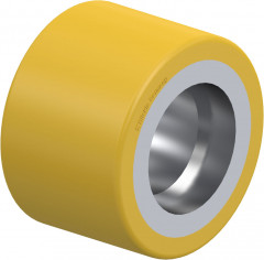 Galet de transpalettes, bandage polyuréthane Extrathane®