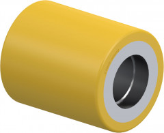 Galet de transpalettes, bandage polyuréthane Extrathane®
