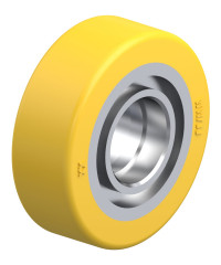 Galet de transpalettes, bandage polyuréthane Extrathane®
