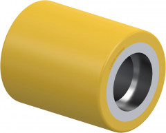 Galet de transpalettes, bandage polyuréthane Extrathane®