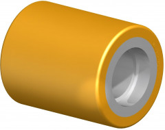 Galet de transpalettes à bande de roulement polyuréthane