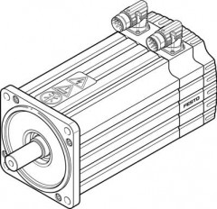 SERVOMOTEUR  EMMS-AS-140-LK-HV-RR-S1
