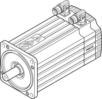 SERVOMOTEUR  EMMS-AS-140-LK-HV-RR-S1