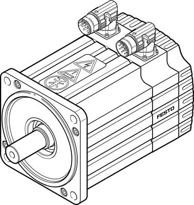 SERVOMOTEUR  EMMS-AS-140-S-HV-RR-S1