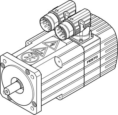 SERVOMOTEUR  EMMS-AS-70-S-HS-RR-S1