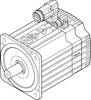 SERVOMOTEUR  EMMS-AS-190-S-HS-ARB-S1