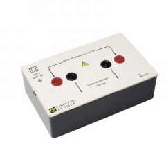 Shunt 1A - 0.1V, double isolation connexion fiche banane