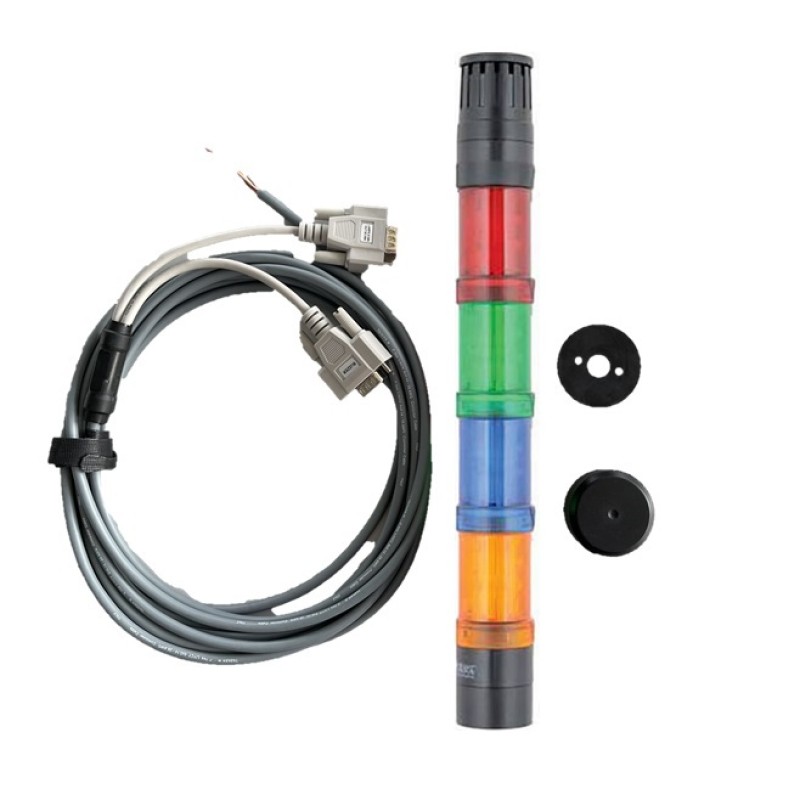 Tour 4 lampes rouge/verte/bleu/orange pour contrôleur CA 6165