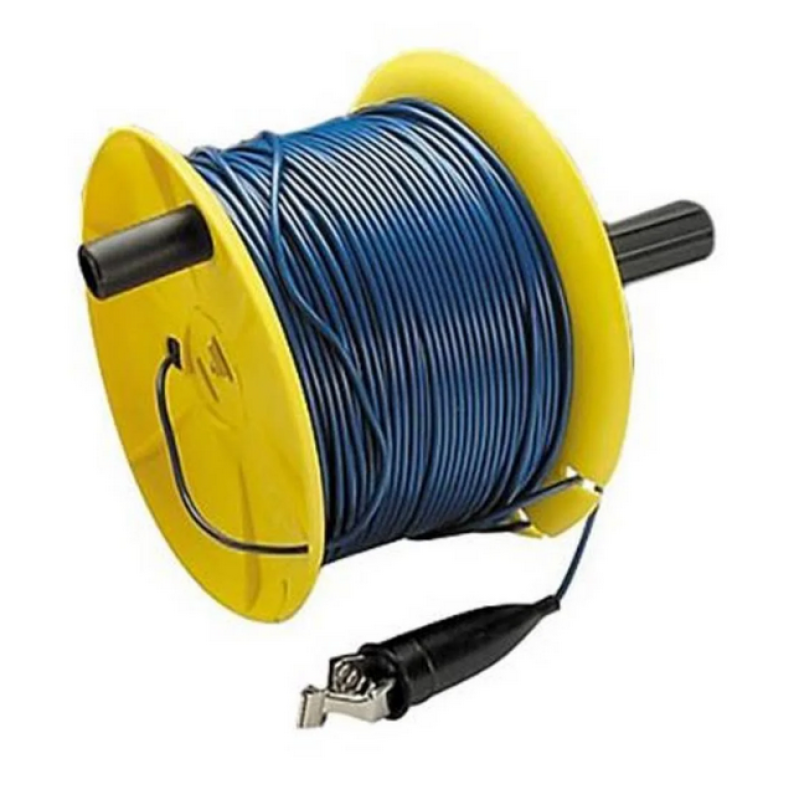 Bobine de câble bleu 50m pour kit de terre