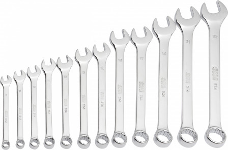 JEU DE 12 CLES MIXTES EN MM