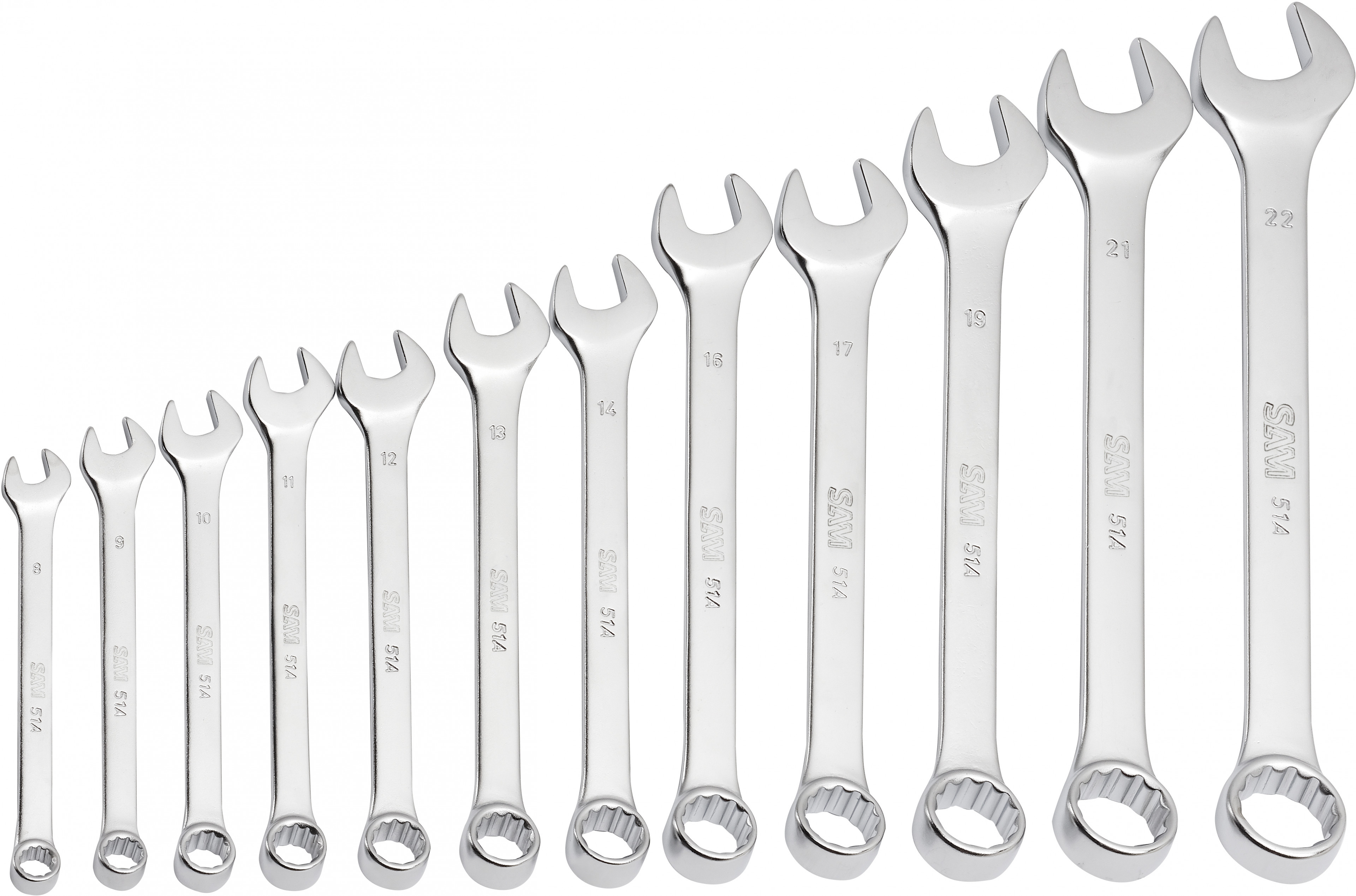 JEU DE 12 CLES MIXTES EN MM