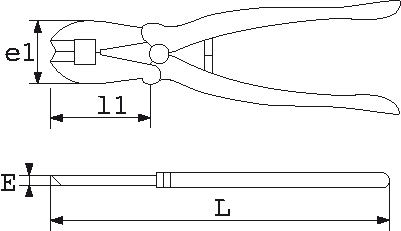 PINCE COUPANTE ACIER GRANDE CAPACITE DE 3,6 A 6 MM
