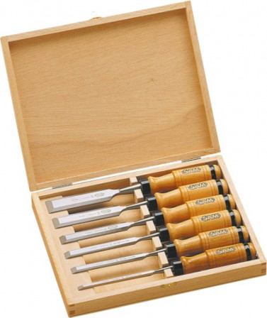 coffret de 6 ciseaux de sculpteur