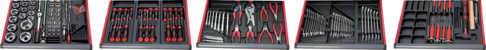 composition de 166 outils pour mecanique pl