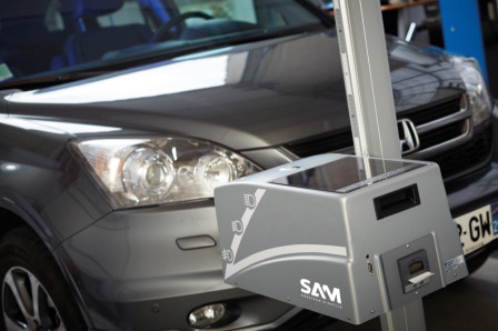 réglophare électronique à photodiodes