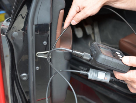 videoscope flexible 4,9 mm avec ecran 2,4