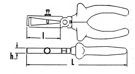 pince a denuder isolee