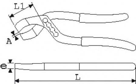 pince tuyauterie «&nbsp;connector&nbsp;»