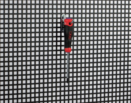 5 crochets simples 45°