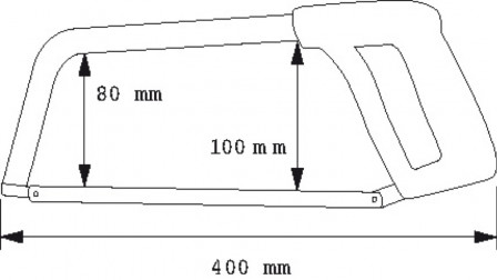 monture de scie a metaux