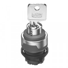 BOUTON-POUSSOIR A CLE GREY
