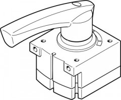 distributeur à poignée VHER-H-B43C-B-G18