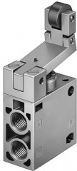Distributeur à levier à galet escamotable L-3-1/4-B