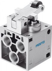 Distributeur à levier à galet escamotable R-5-1/4-B