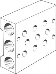 bloc de raccordement PRS-1/8-3-B