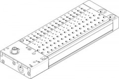 barrette de raccordement VABM-C8-12E-G14-16-PT-L