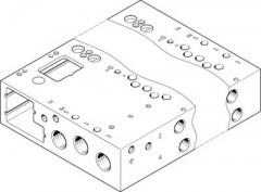 barrette de raccordement VABM-L1-14W-G14-4-GR
