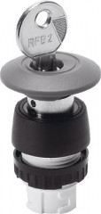 bouton coup-de-poing verrouillable PRS-22-RT-B