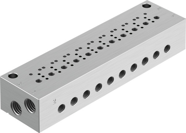 VABM-C12-6M-M5-M3-10 Bloc de raccordement