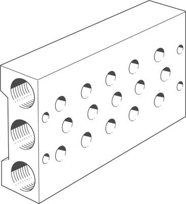 bloc de raccordement PRS-1/8-5-B