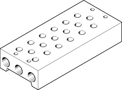 bloc de raccordement PRS-1/8-6-B