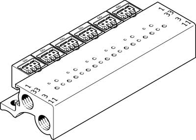 bloc de raccordement MHP1-PR6-3-PI