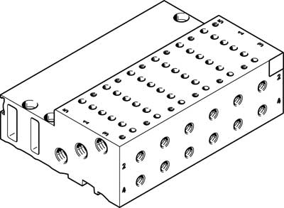 bloc de montage en batterie MHA2-PR6-5-M5