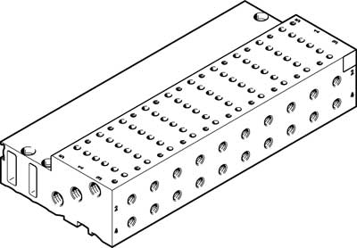 bloc de montage en batterie MHA2-PR10-5-M5
