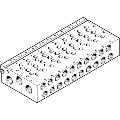 barrette de raccordement VABM-L1-18W-G38-3