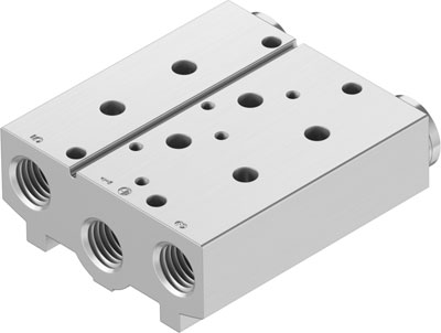 bloc de raccordement VABM-B10-25S-G38-2