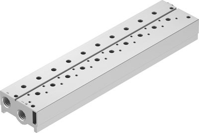 bloc de raccordement VABM-B10-25S-G38-10-P3