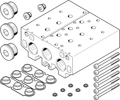 bloc de raccordement VABM-B10-30E-G34-9